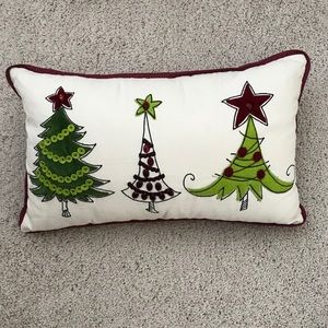 Pier 1 Imports Christmas Pillow